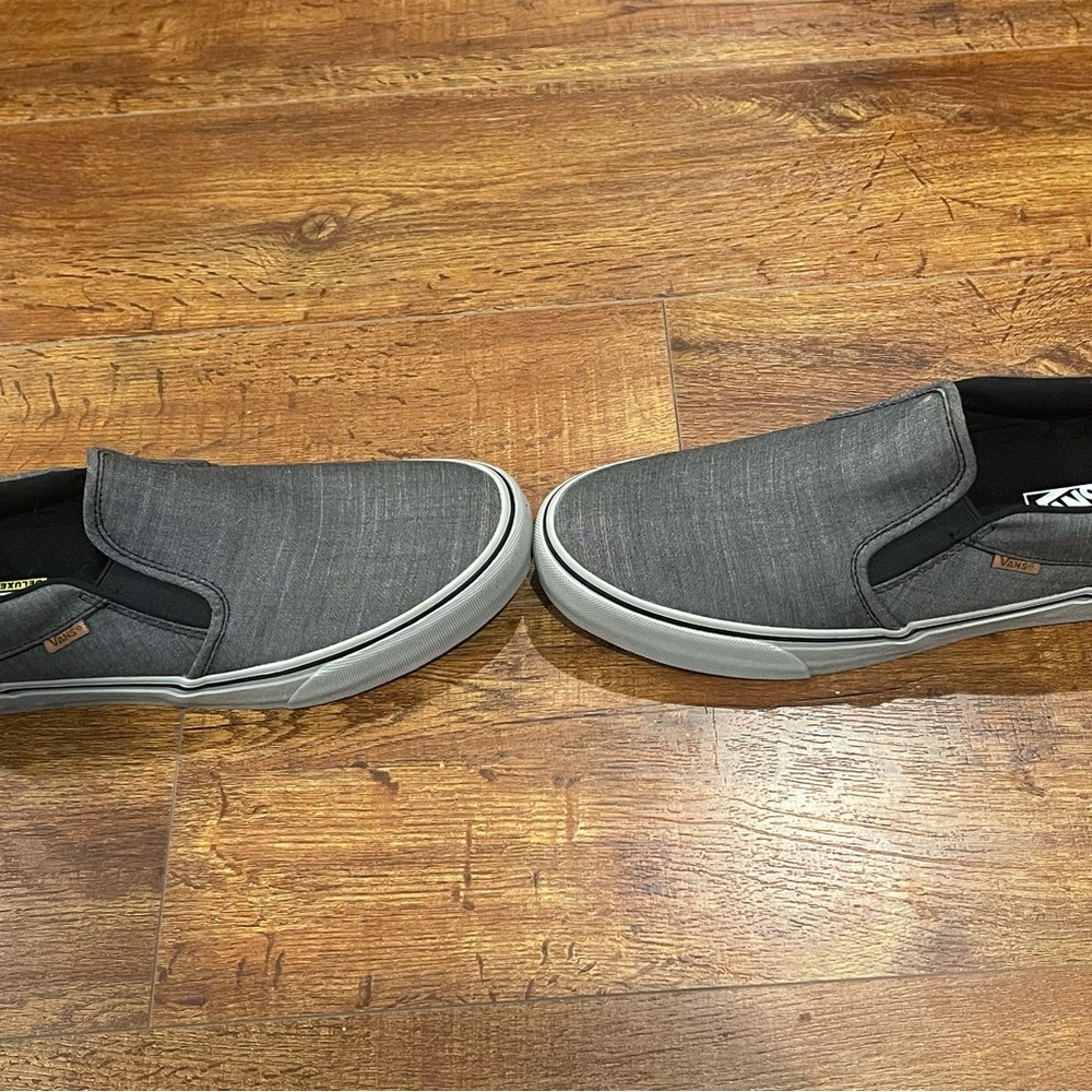 Vans Charcoal Slip-On Loafers for Men